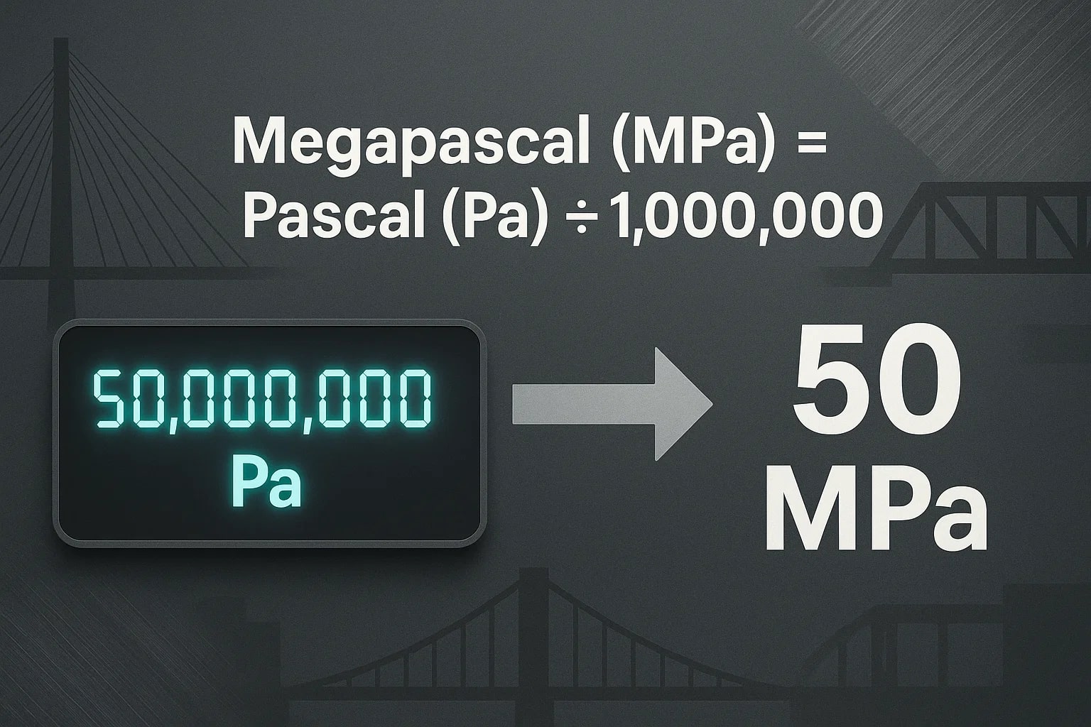 Pascals to Megapascals Converter JetCalculator